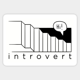 Introvert. Sticker